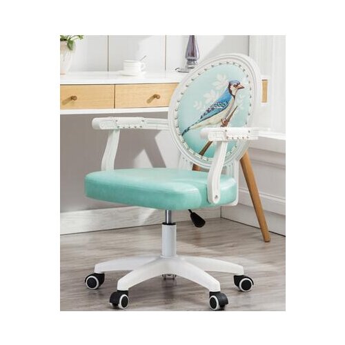 Can be disassemble fashionable recreational flannelette comfortable sofa computer chair home to rotate the computer chair