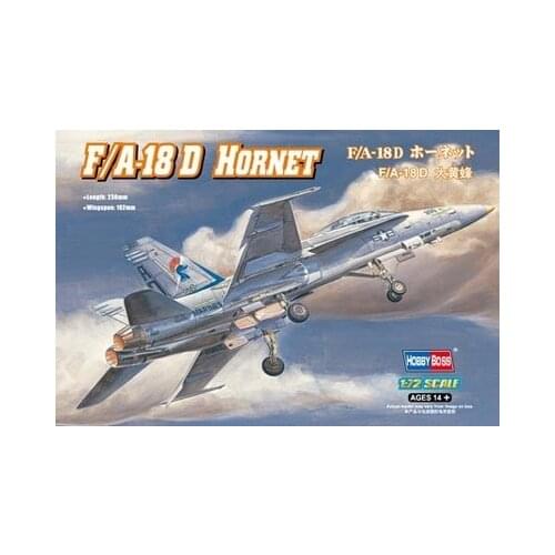 HobbyBoss 80269 F/A-18D HORNET 1/72 AIRCRAFT KIT