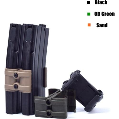 Hunting AK/M4/PMAG/M16 Magazine Clip Mount Tactical Bracket Barrel Flashlight Barrel Clamp Mount