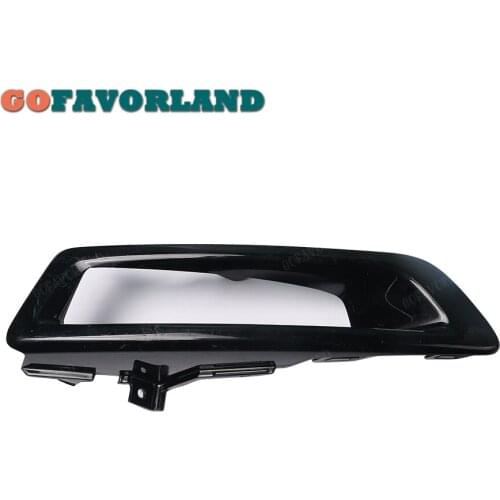 Front Left Bumper Fog Lamp Bezel ABS Plastic Black LR061234 For Land Rover Discovery Sport 2015 2016 2017 2018