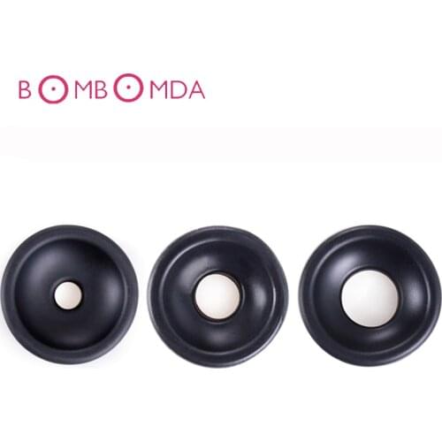 Sex Toy Men Penis Pump Ring Silicone Sleeve Penis Extender Trainer Accessories Penis Erection Enlarger Exerciser Men Masturbator