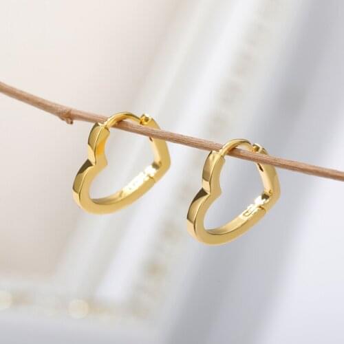 Heart Stud Earrings for Women Mini Small Love Hoop Earring Wedding Party Femme pendientes Brincos Jewelry Gift Bijoux Korean