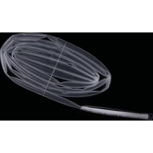 1M 2 : 1 Heat Shrink Tube Tubing Sleeve Dia 2/3/4/5/6/8/10mm Transparent Wrap Wire E56B