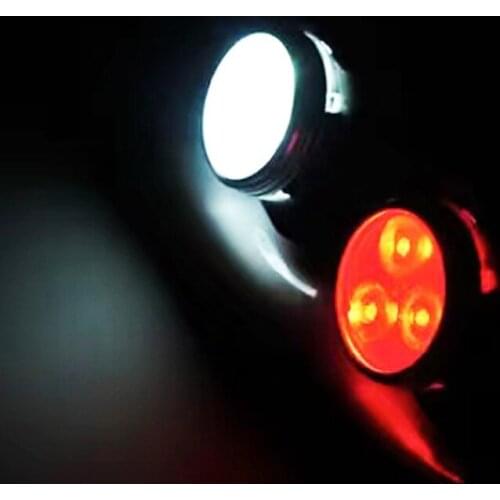 Smart Bicycle Tail Rear Light Flashlight For MTB Road IPX6 Rainproof LED Cycling Taillight Rechargeable Road Cycling Bike Light