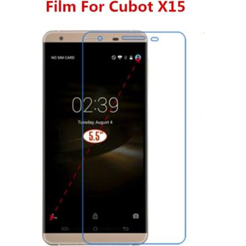 1/2/5/10 Pcs Ultra Thin Clear HD LCD Screen Protector Film With Cleaning Cloth Film For Cubot X15