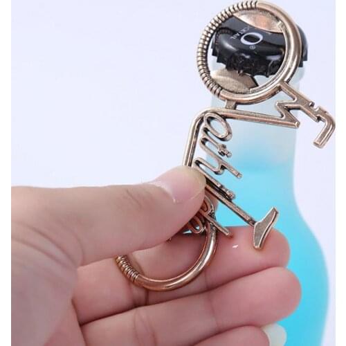 200pcs Cute New Fashion Bike Bicycle Metal Beer Bottle Opener key rings for bike lover biker Creative Gift for cycling