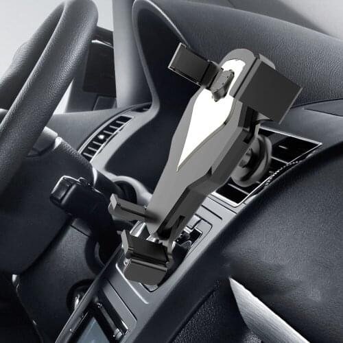 Car Phone Holder Auto Air Vent Clip Mount Mobile Phone GPS Stand Smartphone No Magnetic Not Gravity Adjustable Holder Bracket B1