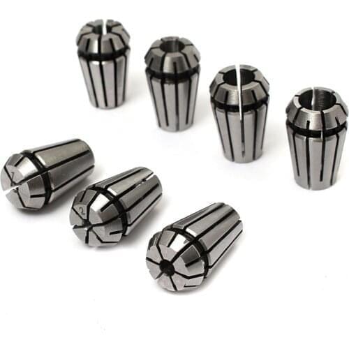 2Pcs 1-7MM Super Precision ER11 1/8" 1/4" Collets CNC Chuck Milling Lathe Tool & Workholding Engraving Machine