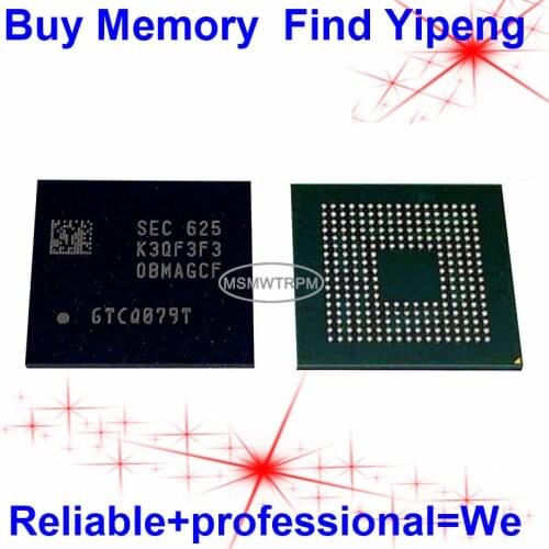 K3QF3F30BM-AGCF BGA253Ball LPDDR3 2GB Mobilephone Memory New original and Second-hand Soldered Balls Tested OK