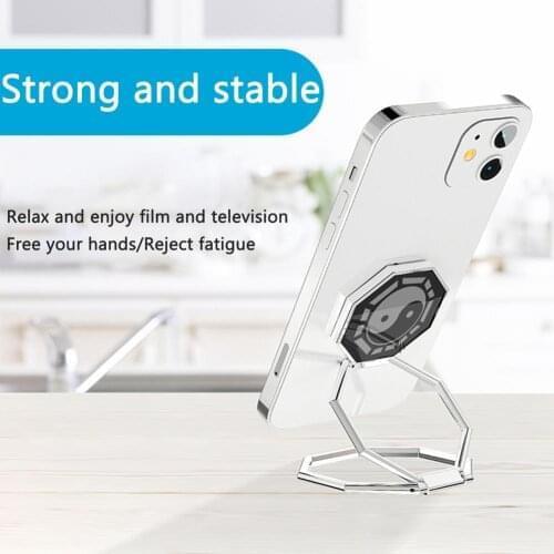 Gossip-shaped Phone Ring Holder Foldable Mobile Phone Grip Metal Phone Ring Holder Mobile Phone Grip Holder Mobile Phone Holder