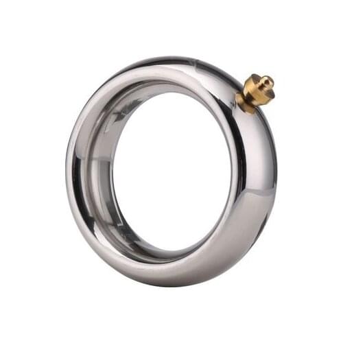 Male Electric Shock Cock Ring, Metal Penis Rings Scrotum Stretcher Electro Stimulation Accessory For DIY Electro Shock Sex Toys