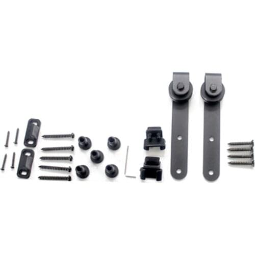 Sliding Door Bracket Hardware Slider Wheel Vintage Spoke Industrial Wheel Door Interior Closet Door Track Roller Rail Guide