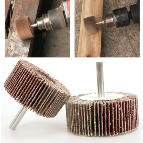 Power Accessories 5Pcs Polishing Wheel Sandpaper Sanding Flap Polishing Disc Set Wheel Sanding Disc For Rotary Tool Shutter