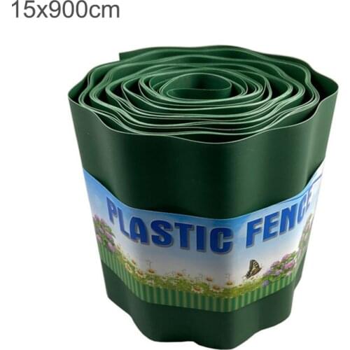 Garden Decorative Lawn Edging DIY Fence Flower Protect Easy Installation Path Palisade Courtyard Flexible Grass Wall Ripple