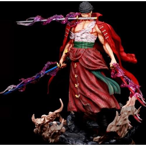 Spot [Yihong] Demon Studio Blood Bath Zoro GK Limited Editio Statue Hand-Made Resin Figures Model