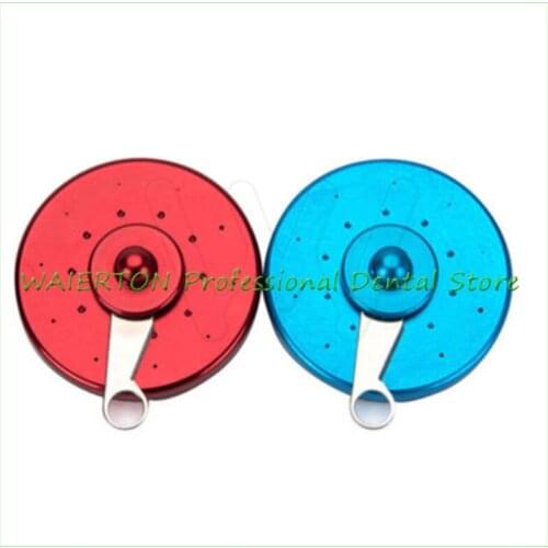 Dental Aluminum Gutta Percha Point Cutter Gauge Wheel Endo Apex Measurement