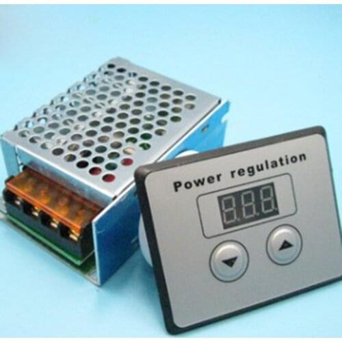 1pcs AC 220V 4000W SCR Thyristor, High Power Electronic Digital Voltage Regulator