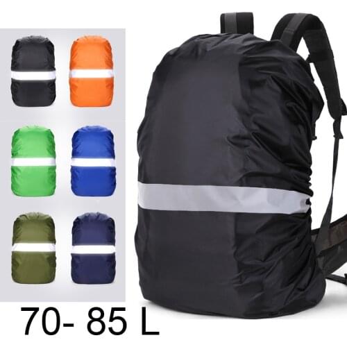 Rain Cover Backpack Reflective 70L 75L 80L 85L Waterproof Bag Camo Tactical Outdoor Camping Hiking Climbing Dust Raincover