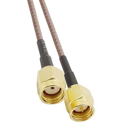 12inch 30CM RP SMA Male Jack To SMA Male plug Straight Type RG316 RF Pigtail Cable Wire Connector Adapter