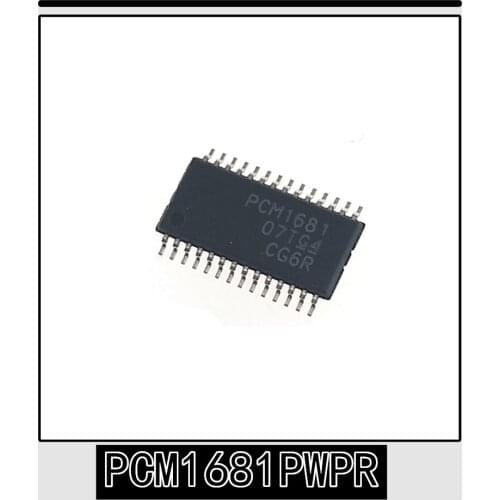 10PCS New original authentic PCM1681PWPR TSSOP-28 PCM1681 TSSOP28 audio digital-to-analog converter chip