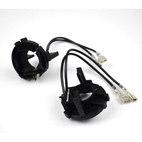 2Pcs H7 Xenon Adapter For VW Golf 7 HID Bulb Cable Retainer Of High Temperature Resistant Plastic Dyoung 2020 New Arrival DHG7