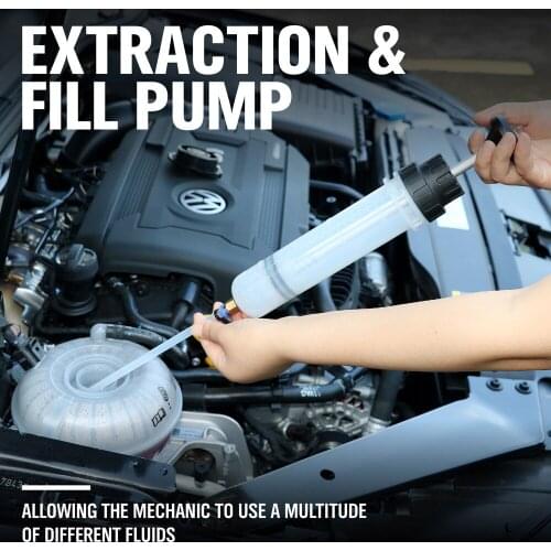 200cc Car Oil Fluid Extractor Filling Syringe Bottle Transfer Automotive Fuel Extraction Hand Pump Dispenser Auto Accessories