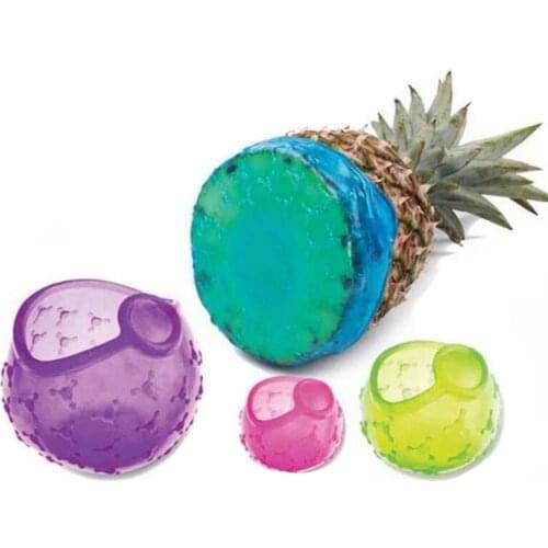 4PCS/Set Silicone Stretch Lids Universal Lid Silicone Bowl Pot Lid Silicone Cover Pan Cooking Food Fresh Cover Microwave Cover