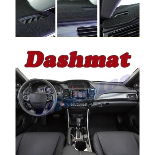 Car DashMat Cover Sun Protection Carpet Anti Slide Pad For HONDA Accord 9 CR CT 2013~2019 Insulated Dash Mat