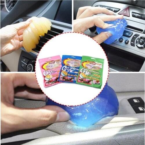 Computer Screen Keyboard Cleaning Mud Soft Sticky Clean Glue Slime Dust Dirt Cleaner For Car Cleaning Supplies