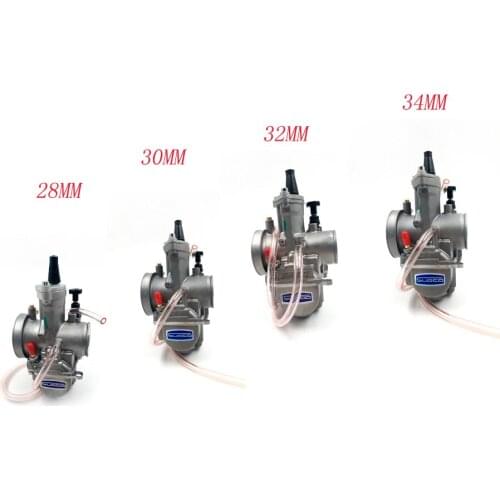 JINGBIN PWK Carburetor28 30 32 34 mm Racing Carb Universal 2T 4T engine Dirt Bike Motocross Motorcycle Scooter ATV Quad