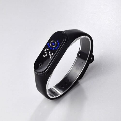 Fashion Sports Watch For Kids Children Waterproof Led Digital Watch Ultra-light Silicone Strap Teen Boys Girls WristWatch Unisex