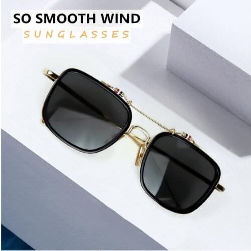 Polarized Sunglasses Thom Brand Fashion TBS816 Titanium Square Sun Glasses For Men Women UV400 Retro Driving Eyeglasses