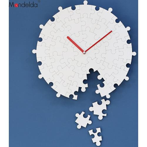 Sitting room home fashion modern personality creative Nordic supe hang wall clock wall clocks home decor living room decoration