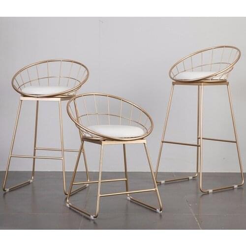 Modern Bar Stool barstools Bar Chair bar stool tables Leisure Chair Nordic Tabouret De Bar Taburete forro desilla