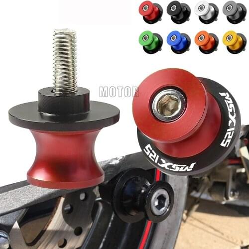 Stand Screws 6mm 8mm 10mm Motorcycle Swingarm Spools Sliders Swing Screw Stands For Honda MSX 125 MSX125 2014-2018 2017 2016 15