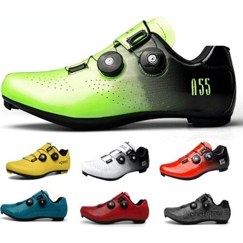 2021 New Brand Quick Dry Self-Locking Biking Shoes Road Cycling Sport Outdoor Women Spin Shoes Breathable Bicycle Black Sneaker