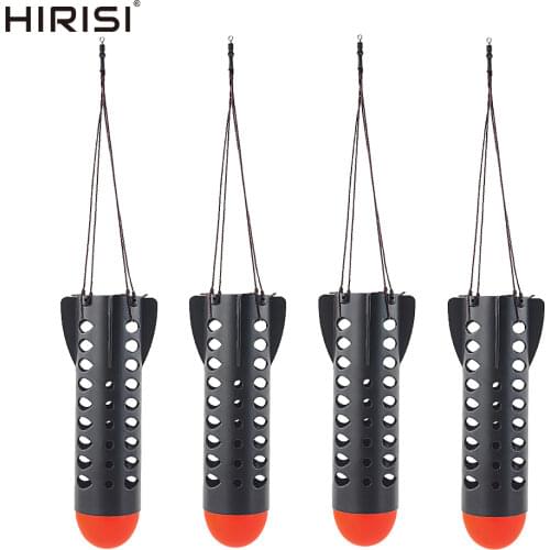 4 x Carp Fishing Feeder Rockets Bait Tackle 2 Sizes Fishing Tackle Feeder Accessory