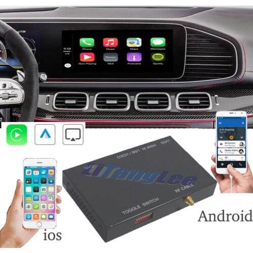 Car Camera Carplay Decoder Adapter Mirror Link Display Android Auto Play 360 BirdView For Mercedes Benz GLE MB W167 NTG APS