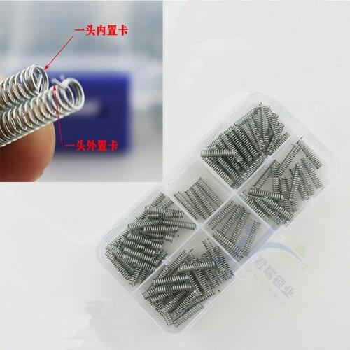 CHKJ 100PCS/LOT Car Remote Folding Key Shaft Metal Spring Repair Accessories Free Shipping