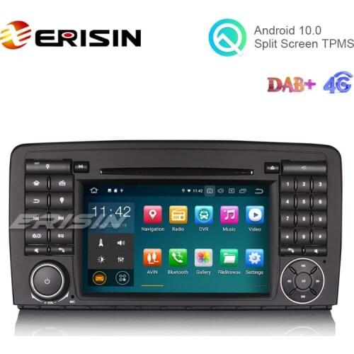 Erisin ES5181R 7" Android 10.0 Car DVD for Mercedes Benz R-Class W251 GPS DAB+ 2G 16G TPMS DVR