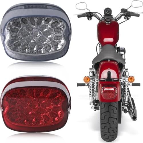 Tail Light LED for Harley David integrated Turn Signals Harley Fatboy Sportster Dyna Road King Glides Fatboy XL 883 1200
