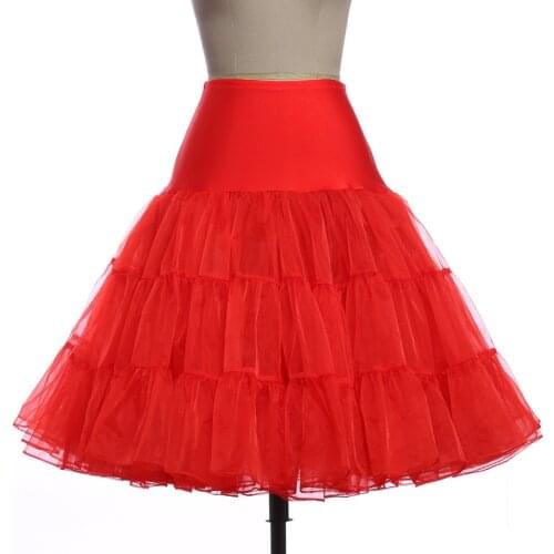 Free Short Cheap Crinoline Bridal Wedding Dress Petticoat Tulle Skirt Rockabilly Tutu Underskirt Slips Wedding Accessories New