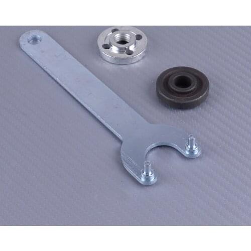LETAOSK Durable Silver Metal 9/16 Flange Angle Spanner Wrench Grinder Lock Nut Fit for Makita