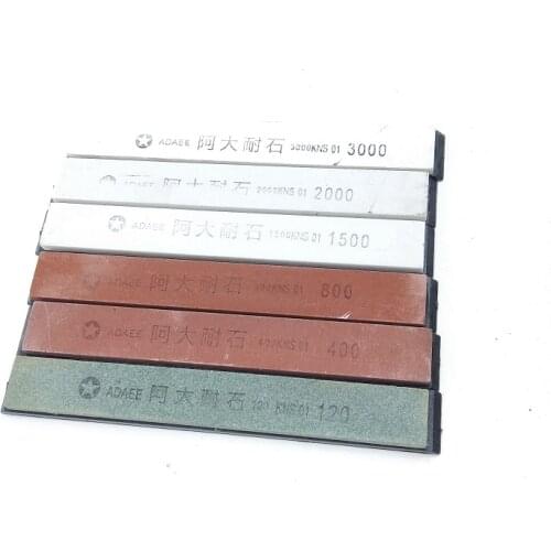 NEW 6pcs 120#-3000# Olistone Abrasive stone For Kitchen Knife Sharpener Professional Sharpening System