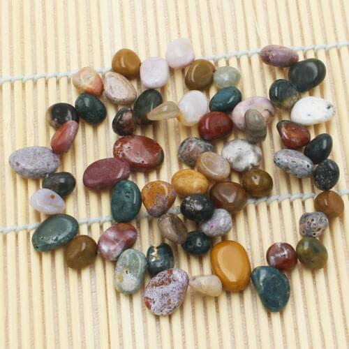 Wholesale 3-14mm Natural Ocean Agates Side Hole Freeform Loose Beads 15"ese44, For Jewelry making, can mixed wholesale