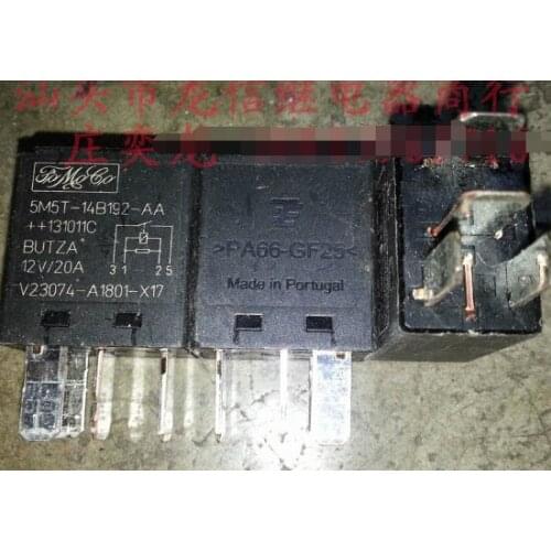 Relays V23074-A1801-X17 PA66-GF25 V6-1A