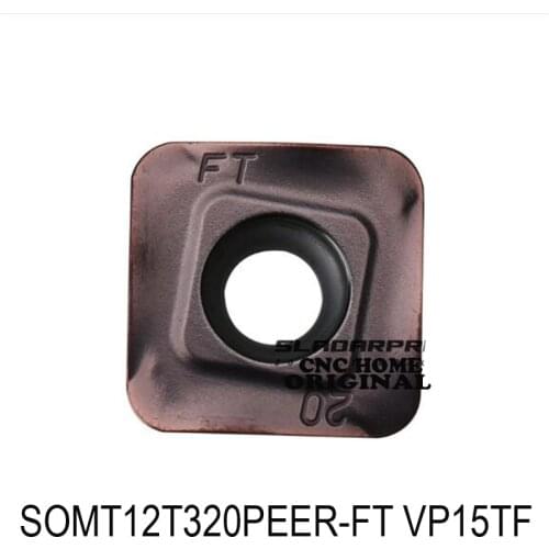 MITSUBISHI SOMT12T320PEER-FT VP15TF SOMT 12T320 PEER FT SOMT12T320 Milling insert Cutting for boring bar Lathe Cutter Original