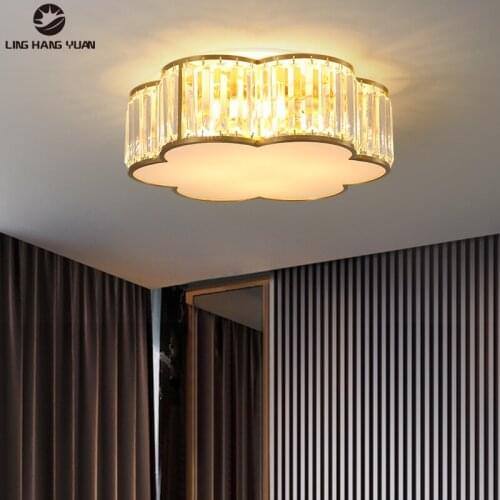 Modern Led Chandelier Crystal Light 220V Ceiling Chandelier Lamp for Living room Bedroom Dining room Kitchen Lighting Fixtures