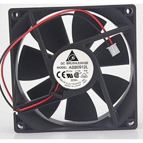 Cooling Fan 12V 0.15A ASB0912L 9225 Server case 6months Warranty