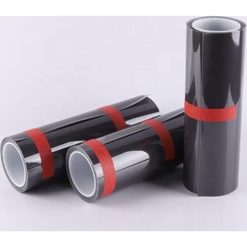 XINHUI High Quality Cat Eye TPU Light Black Headlight Tinting Film Removable Glossy Car Light Film For Decoration and Protection